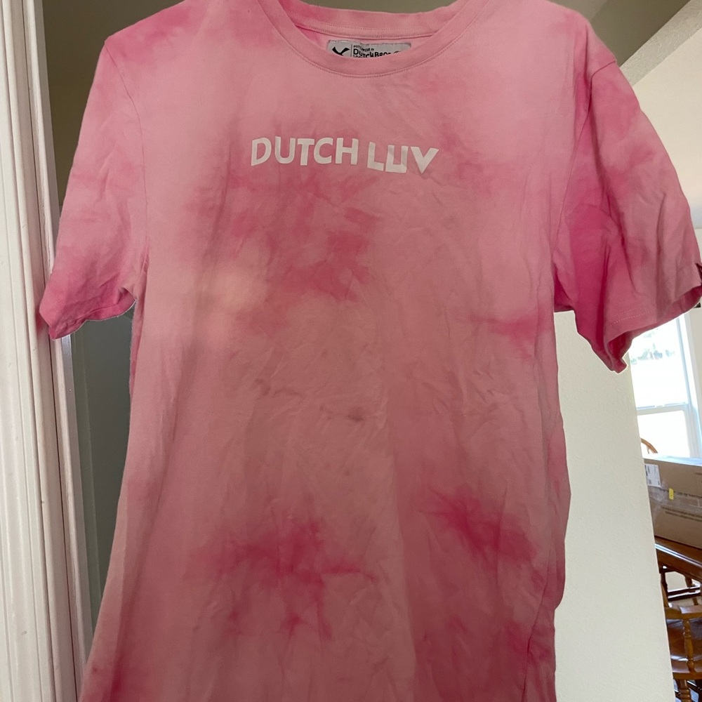 Pink dutch love t shirt